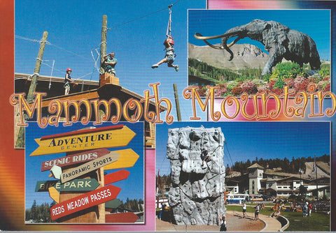 Mammoth Mountain Collage Postcard-QTY=50