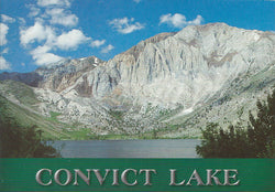 Convict Lake Mammoth Peak Postcard-QTY=50