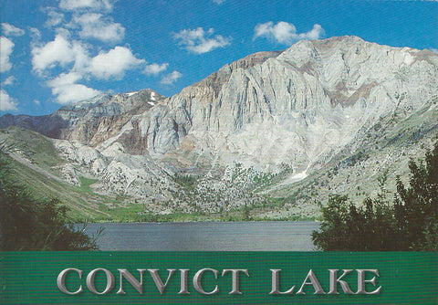 Convict Lake Mammoth Peak Postcard-QTY=50
