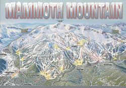 Mammoth Mountain Ski Trail Postcard-QTY=50