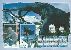 Winter Mammoth Statue Postcard-QTY=50
