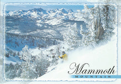 Mammoth Mountain Skiier Postcard-QTY=50