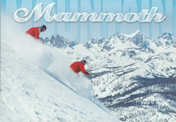 Mammoth 2 Ski Postcard-QTY=50