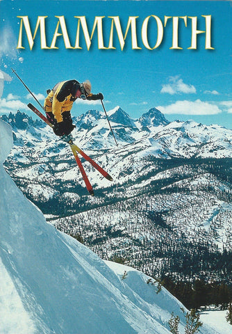 Mammoth Cross Skis Postcard-QTY=50