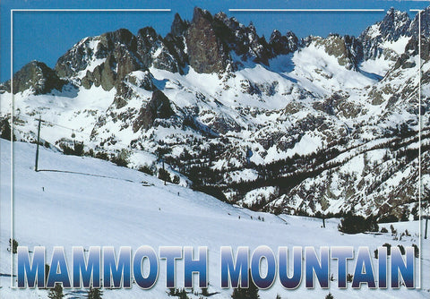 Mammoth Mountain Range Postcard-QTY=50