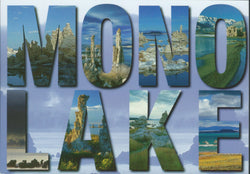 Mono Lake Text Postcard-QTY=50