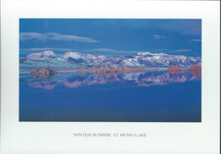 Mono Lake Winter Sunrise Postcard-QTY=50