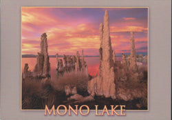 Mono Lake Red Sky Postcard-QTY=50