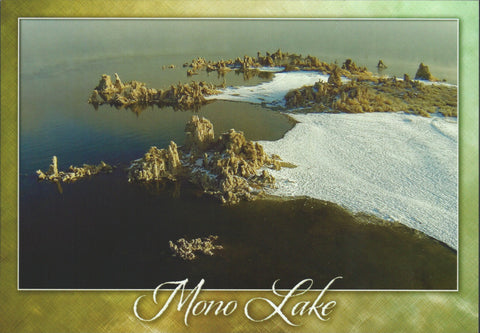 Mono Lake Aerial Postcard-QTY=50