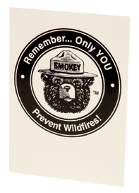 Smokey REMEMBER Logo Postcard-QTY=50