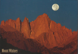 Mt. Whitney Moon Postcard-QTY=50