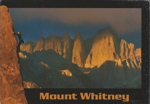 Mt. Whitney Climber Postcard-QTY=50