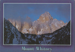 Mt. Whitney Clouds Postcard-QTY=50