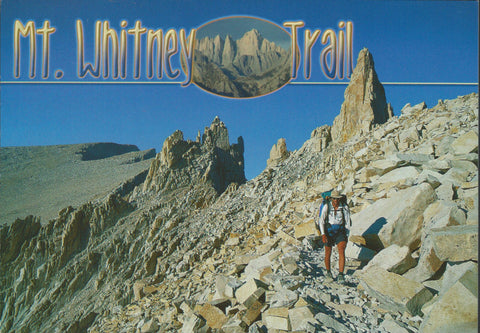 Mt. Whitney Trail Postcard-QTY=50