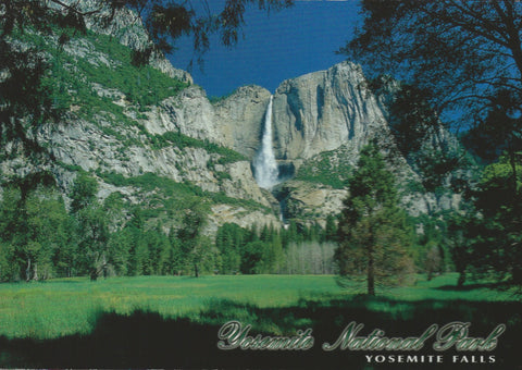 Yosemite Falls Wide Shot Postcard-QTY=50