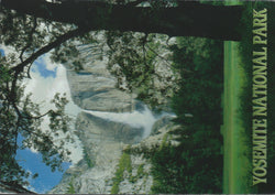 Yosemite Wide Waterfall Shot Postcard-QTY=50