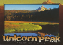 Yosemite Unicorn Peak Postcard-QTY=50