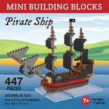 Mini Building Block Pirate Ship