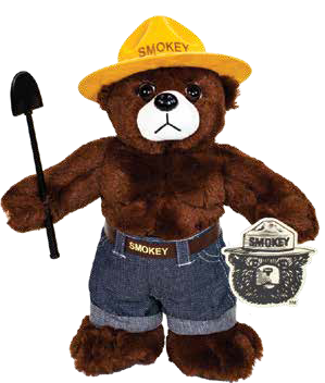 Smokey Bear Plush -12"