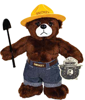 Smokey Bear Plush -12