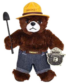 Smokey Bear Plush-8"