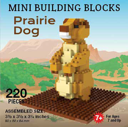 Mini Building Block Prairie Dog
