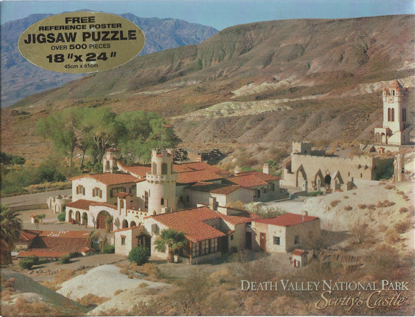 Death Valley Scotty's Castle Puzzle