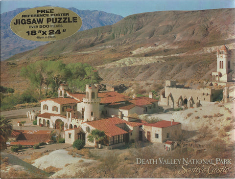 Death Valley Scotty's Castle Puzzle