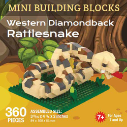 Mini Building Block Rattlesnake