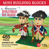 Mini Building Block American Revolutionary War Soldiers