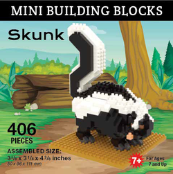 Mini Building Block Skunk