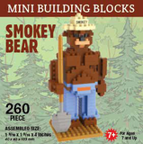 Mini Building Block Smokey Bear