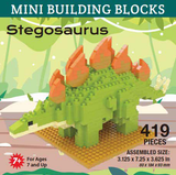 Mini Building Block Stegosaurus