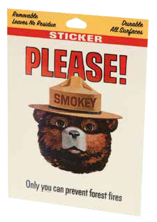 Smokey PLEASE Sticker