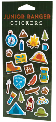 Junior Ranger Puffy Sticker Sheet