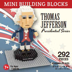 Mini Building Block Thomas Jefferson