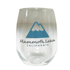 Town Of Mammoth Lakes Wine Glass