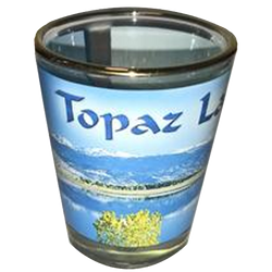Topaz Lake Shot Glass