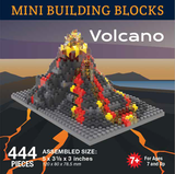 Mini Building Block Volcano