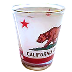 California Shot Glass