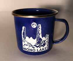 Mono Lake Enamel Camp Mug