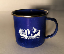 Mt. Whitney Enamel Camp Mug